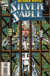 Silver Sable #30 VF; Marvel | save on shipping - details inside 