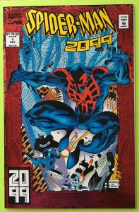 SPIDER-MAN 2099 1 RED FOIL COVER 1992