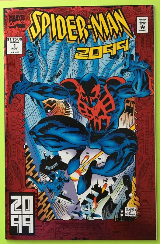 SPIDER-MAN 2099 1 RED FOIL COVER 1992