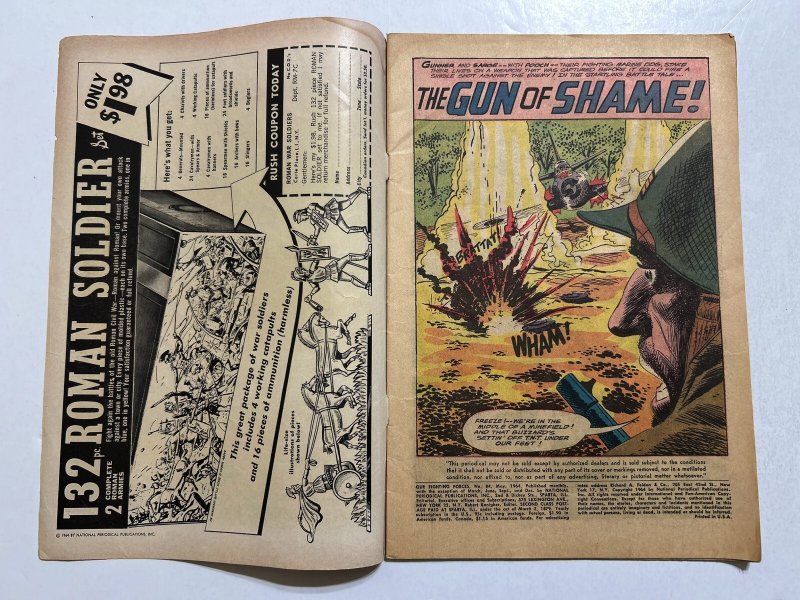 Our Fighting Forces #84 G/VG 3.0 DC Comics 1964