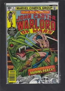 John Carter Warlord of Mars #4 (1977)