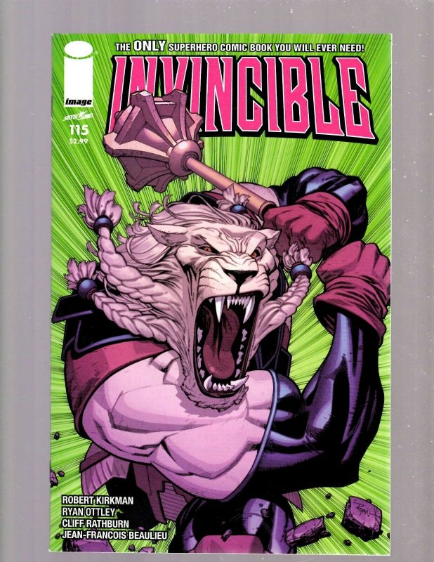 10 Invincible Image Comic Books # 109 110 111 112 113 114 115 116 117 118 RP4