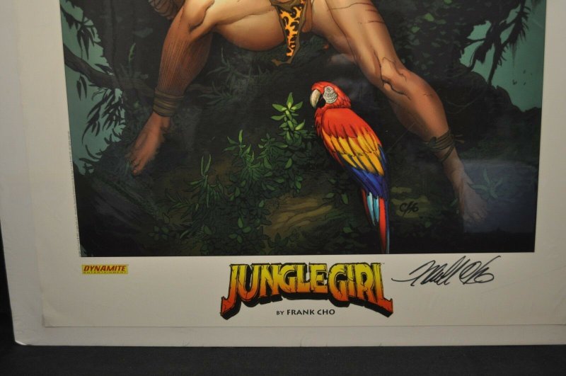 Jungle Girl By Frank Cho Signed WH