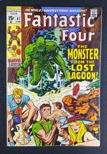 Fantastic Four (1961) #97 FN (6.0) 1st The Monster from the Lost