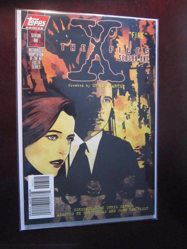 X-Files Season One Fire #1 - 8.0 - 1998