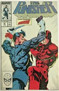 PUNISHER#10 VF 1988 VS DAREDEVIL MARVEL COMICS