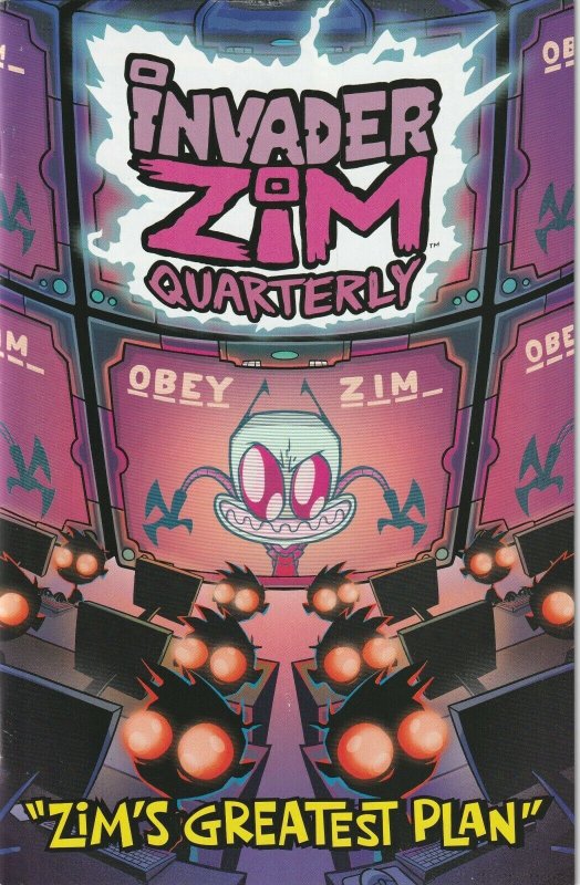Invader Zim Quarterly # 1 Cover A NM Oni Press 2021 Zim's Greatest Plan [E9]