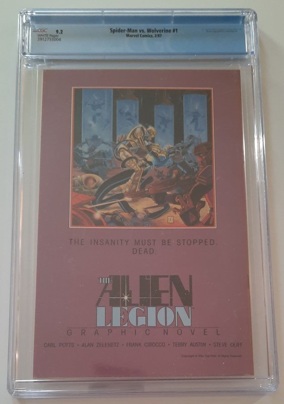 Spider-Man vs. Wolverine (1987)