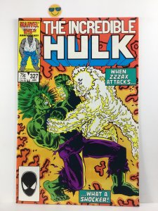 The Incredible Hulk #327 (1987)NM Zzzax attacks