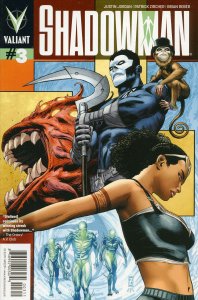Shadowman (4th Series) #3 VF/NM ; Valiant | Justin Jordan