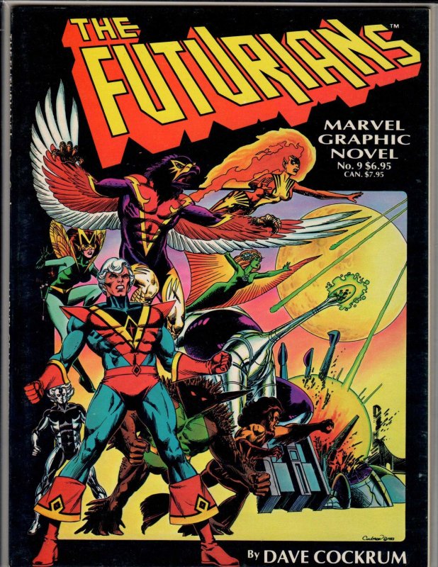 Marvel Graphic Novel #9 (1983) Futurians