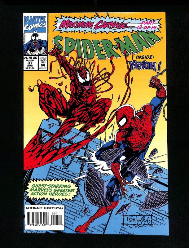 Spider-Man #37 Maximum Carnage Venom!