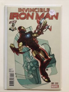 INVINCIBLE IRON MAN #1 (9 BOOK VARIANT LOT) MARVEL COMICS 2015 SKOTTIE CDLDF