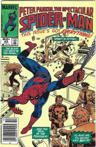 The Spectacular Spider-Man #83 Newsstand Edition (1983)