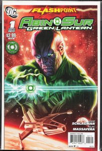Flashpoint: Abin Sur - The Green Lantern #1 Second Print Cover (2011) Green L...