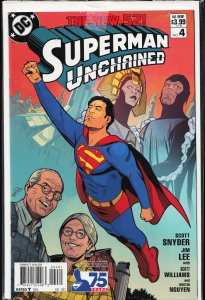 Superman Unchained #4 Chris Sprouse / Karl Story Modern Age Cover (2013) Supe...