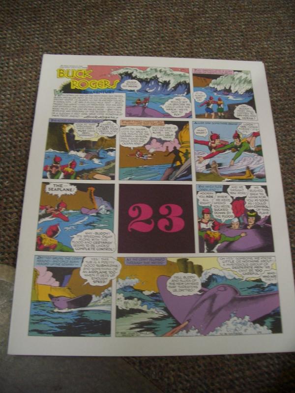 BUCK ROGERS #23-ITALIAN SUNDAY STRIP REPRINTS-CALKINS FN