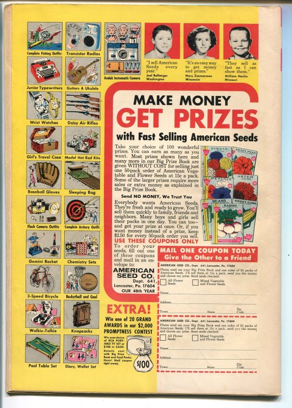 UNCLE SCROOGE #63 1966-GOLD KEY-WALT DISNEY-CARL BARKS ART-vg