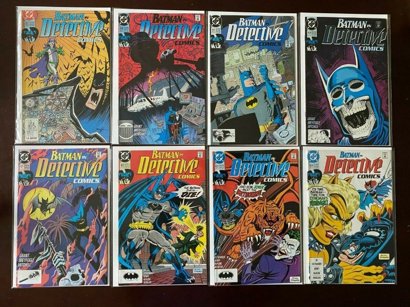 Detective Comics Lot 47 Diff #601-649+Bonus 8.0VF (1989-1992)