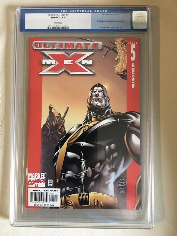 Ultimate X-Men #5 CGC 9.8 Scarlet Witch & Quicksilver Appearance