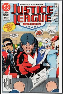 Justice League America #42 (1990) Justice League