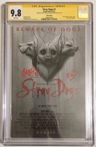 ?OPTIONED?Stray Dogs #1 5th Print 2X SIGNED CGC 9.8 NM+/M Fleecs Forstner