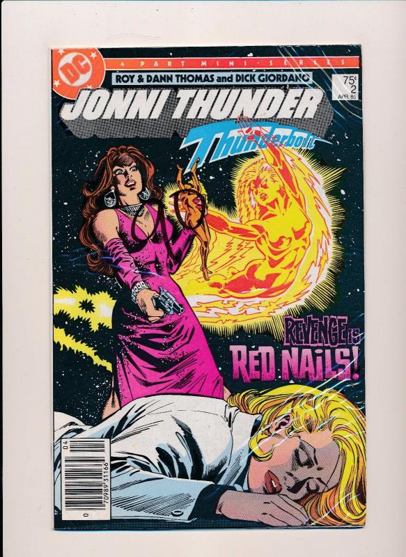 DC Jonni Thunder AKA Thunderbolt #1-3 (1,2,3) DC Comics 1985 ~ VF (HX276)