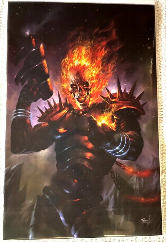 ?~MARVEL~COSMIC GHOST RIDER #1~PARILLO 4 BOOK SET~TRADE & 3 ?RARE? VIRGINS~?