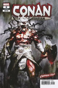 CONAN THE BARBARIAN (2018 MARVEL) #8 VARIANT CARNAGE-IZED PRESALE-07/31