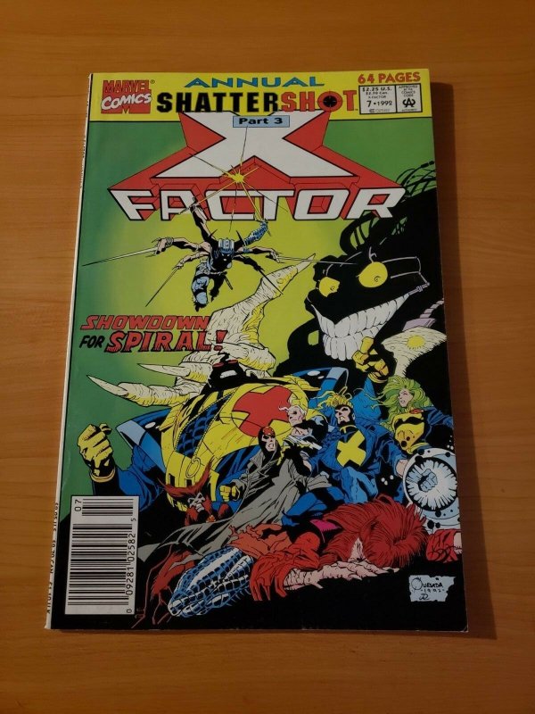 X-Factor Annual #7 Newsstand Edition ~ NEAR MINT NM ~ (1992, Marvel Comics)
