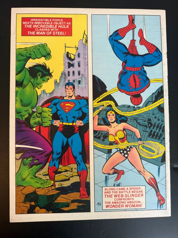 Marvel Treasury Edition #28 (1981) Superman and Spider-Man!