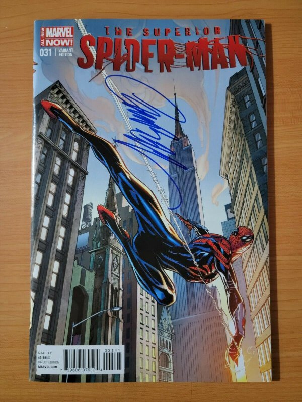 The Superior Spider-Man #31 Variant Signed J. Scott Campbell ~ NEAR MINT NM ~