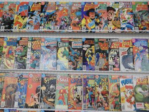 Huge Lot 180+ Comics W/ Flash, War, Batman, Superman+ Avg VG- Condition!!