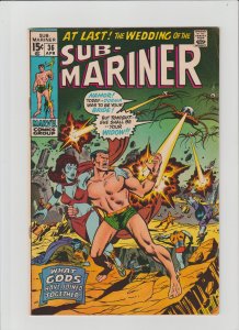 Sub-Mariner #36 (1971) VF-
