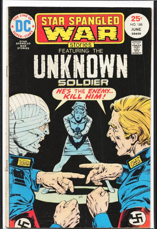 Star Spangled War Stories #188 (1975) Unknown Soldier