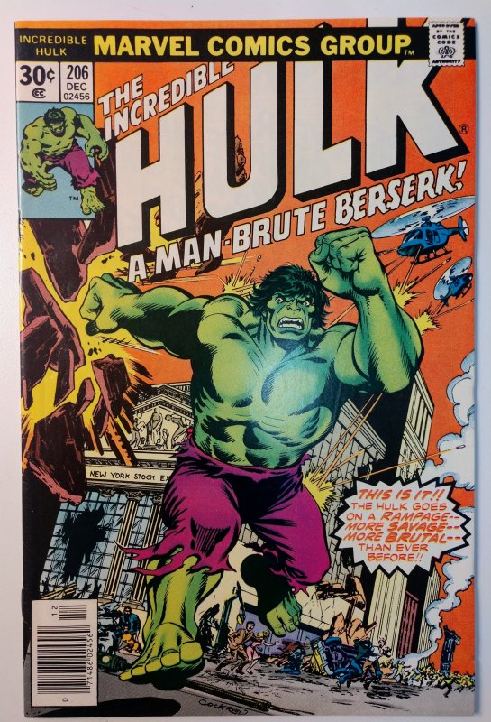 The Incredible Hulk #206 (7.0, 1976)