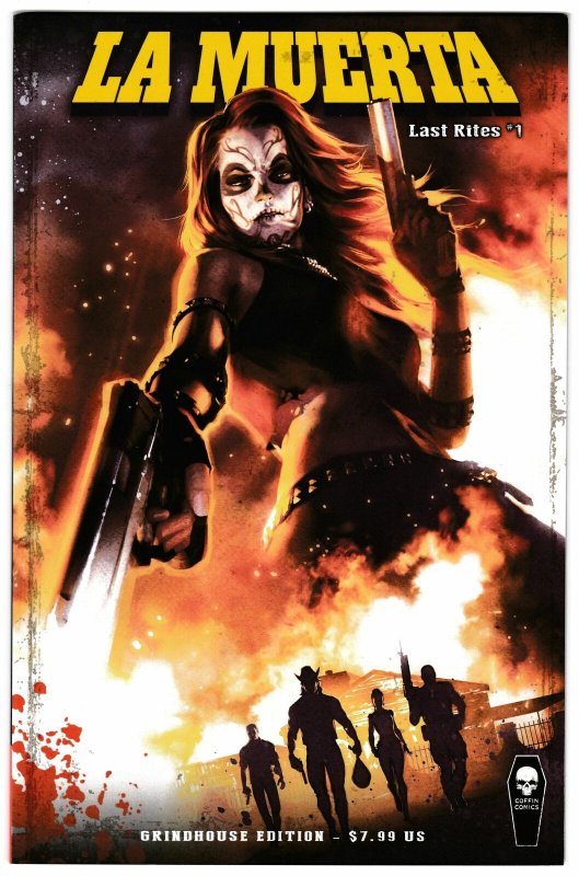 La Muerta Last Rites #1 Grindhouse Edition (Coffin, 2016) NM