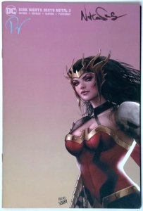 DARK NIGHTS DEATH METAL #3  NATHAN SZERDY SKETCH VARIANT SIGNED KINCAID/SZERDY.
