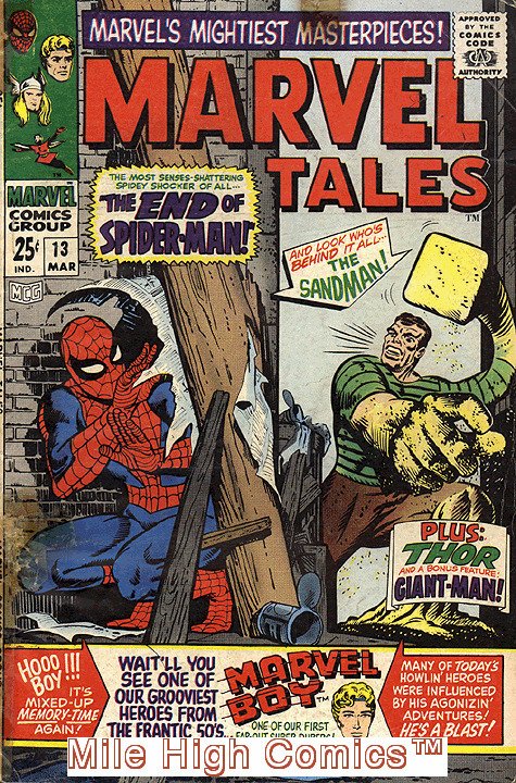MARVEL TALES (1964 Series)  #13 Very Fine Comics Book