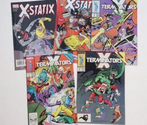 X-Statix X Terminators Marvel Comics Lot of 5