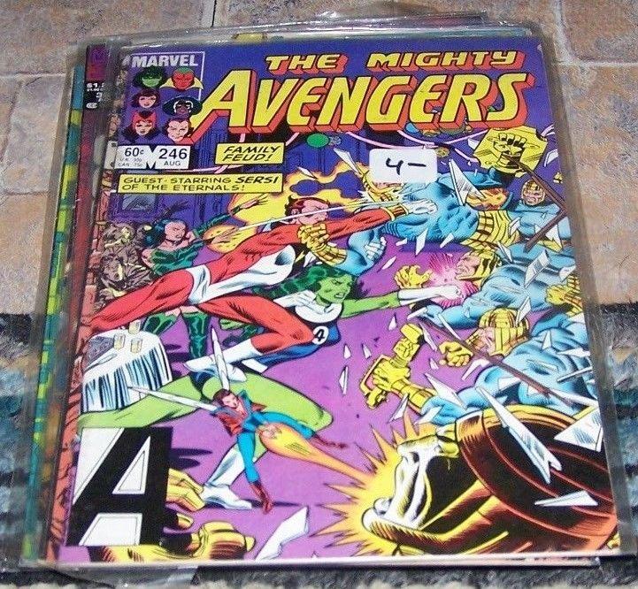 Avengers # 246 (Aug 1984, Marvel) starfox the eternals sersi she-hulk thor***