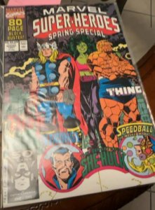 Marvel Super-Heroes #5 Direct Edition (1991) The Thing 