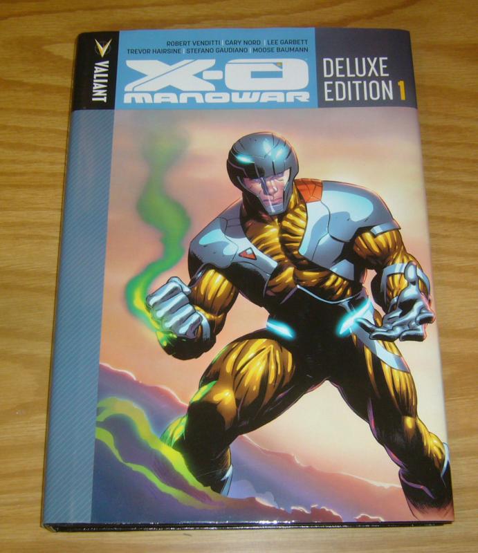 X-O Manowar Deluxe Edition HC 1 VF/NM valiant comics hardcover collects 1-14