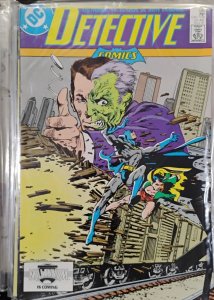 DETECTIVE COMICS  # 580 1987 DC COMICS BATMAN   two face robin tim drake