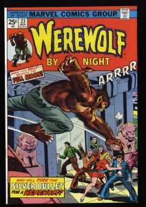 Werewolf By Night #23 VF+ 8.5