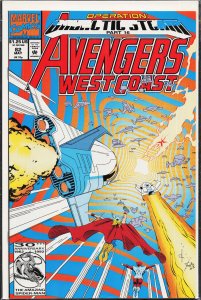 Avengers West Coast #82 (1992) West Coast Avengers / Avengers West Coast [Key...