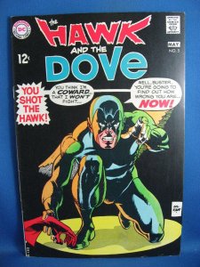 The Hawk and the Dove #5 (Apr-May 1969, DC) VF+ Teen Titans Appearance