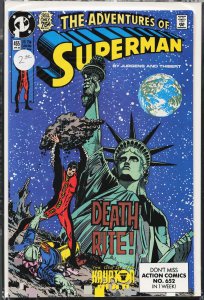 Adventures of Superman #465 (1990) Superman