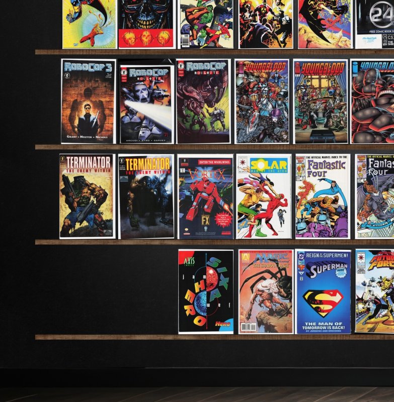 Huge Lot 150+ Comics with Megaton Man, Youngblood, Brigade, Judge Dredd & More!