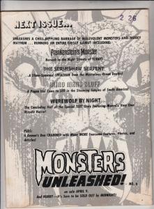 Monsters Unleashed Magazine #5 (Apr-74) FN+ Mid-High-Grade 